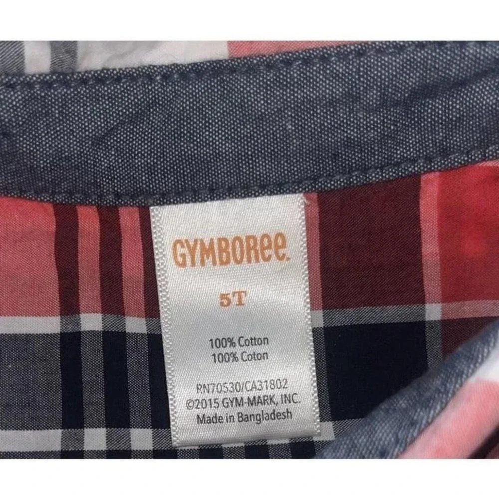 Gymboree boys red
